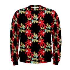 Floral Geometry Men s Sweatshirt