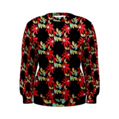 Floral Geometry Women s Sweatshirt