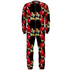 Floral Geometry Onepiece Jumpsuit (men)