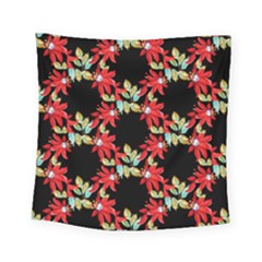 Floral Geometry Square Tapestry (small)