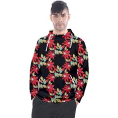 Floral Geometry Men s Pullover Hoodie