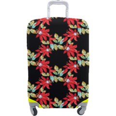 Floral Geometry Luggage Cover (large) by Sparkle