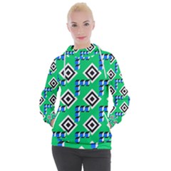 Beauitiful Geometry Women s Hooded Pullover