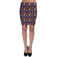 Beautiful Pattern Bodycon Skirt by Sparkle