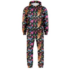 Beautiful Pattern Hooded Jumpsuit (men)