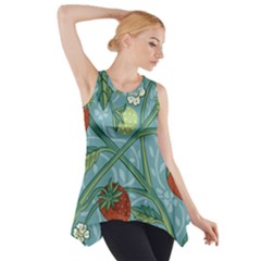 Spring Time Side Drop Tank Tunic by AlexandrouPrints