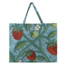 Spring Time Zipper Large Tote Bag View1