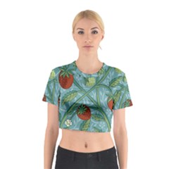 Spring Time Cotton Crop Top by AlexandrouPrints