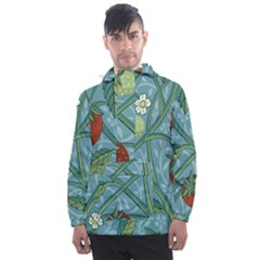 Spring Time Men s Front Pocket Pullover Windbreaker