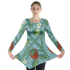 Spring Time Long Sleeve Tunic  by AlexandrouPrints