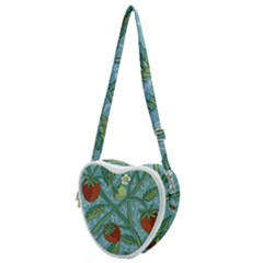 Spring Time Heart Shoulder Bag by AlexandrouPrints