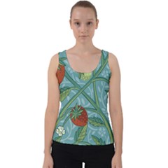 Spring Time Velvet Tank Top by AlexandrouPrints