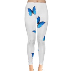 Butterfly-blue-phengaris Everyday Leggings 