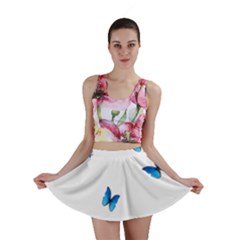 Butterfly-blue-phengaris Mini Skirt