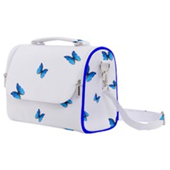 Butterfly-blue-phengaris Satchel Shoulder Bag