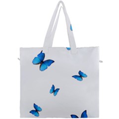 Butterfly-blue-phengaris Canvas Travel Bag