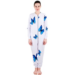 Butterfly-blue-phengaris Onepiece Jumpsuit (ladies)