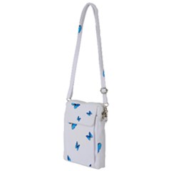 Butterfly-blue-phengaris Multi Function Travel Bag