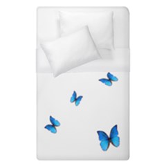 Butterfly-blue-phengaris Duvet Cover (single Size) by saad11