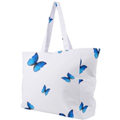 Butterfly-blue-phengaris Simple Shoulder Bag