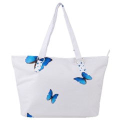 Butterfly-blue-phengaris Full Print Shoulder Bag