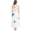 Butterfly-blue-phengaris Boho Sleeveless Summer Dress View2