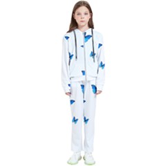 Butterfly-blue-phengaris Kids  Tracksuit