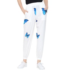 Butterfly-blue-phengaris Women s Tapered Pants