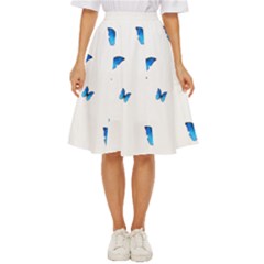 Butterfly-blue-phengaris Classic Short Skirt