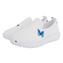 Butterfly-blue-phengaris Women s Slip On Sneakers View2