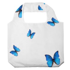 Butterfly-blue-phengaris Premium Foldable Grocery Recycle Bag