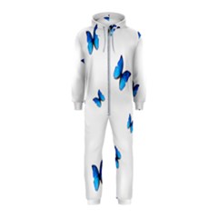 Butterfly-blue-phengaris Hooded Jumpsuit (kids)