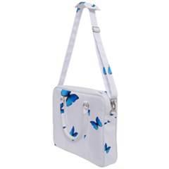 Butterfly-blue-phengaris Cross Body Office Bag by saad11