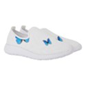 Butterfly-blue-phengaris Women s Slip On Sneakers View3