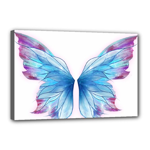 Butterfly-drawing-art-fairytale  Canvas 18  X 12  (stretched) by saad11