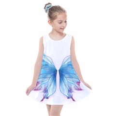 Butterfly-drawing-art-fairytale  Kids  Summer Dress by saad11