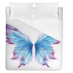 Butterfly-drawing-art-fairytale  Duvet Cover Double Side (queen Size) by saad11