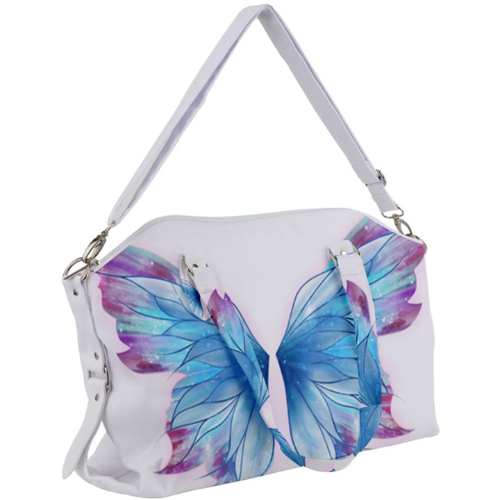 Butterfly-drawing-art-fairytale  Canvas Crossbody Bag