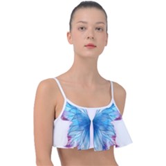 Butterfly-drawing-art-fairytale  Frill Bikini Top by saad11