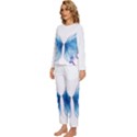 Butterfly-drawing-art-fairytale  Womens  Long Sleeve Lightweight Pajamas Set View2