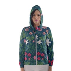 Spring Design  Women s Hooded Windbreaker