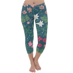 Spring Design  Capri Winter Leggings 