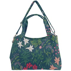 Spring Design  Double Compartment Shoulder Bag by AlexandrouPrints