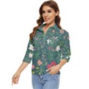 Spring design  Women s Quarter Sleeve Pocket Shirt View3