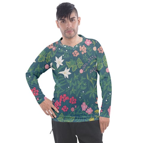 Spring Design  Men s Pique Long Sleeve T-shirt by AlexandrouPrints