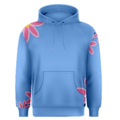 Flowers Space Frame Ornament Men s Core Hoodie