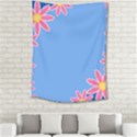 Flowers Space Frame Ornament Medium Tapestry View2