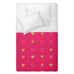 Illustrations Heart Pattern Design Duvet Cover (single Size)