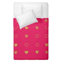 Illustrations Heart Pattern Design Duvet Cover Double Side (single Size) by Maspions