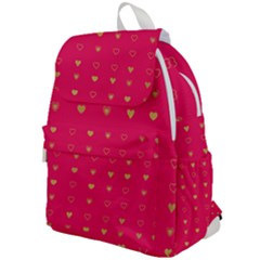 Illustrations Heart Pattern Design Top Flap Backpack